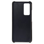 For Xiaomi 12 Lite 5G Wear-resistant Calf Textured PU Leather Coating Hard PC Anti-drop Mobile Phone Case Cover