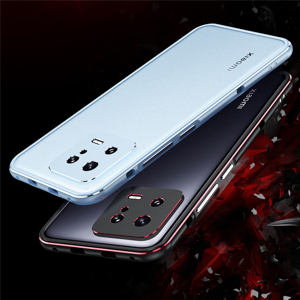 For Xiaomi 13 Pro 5G Metal Frame Phone Case with Camera Lens Cover Heat Dissipation Phone Cover