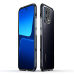 For Xiaomi 13 Pro 5G Metal Frame Phone Case with Camera Lens Cover Heat Dissipation Phone Cover