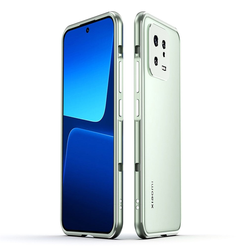 For Xiaomi 13 Pro 5G Metal Frame Phone Case with Camera Lens Cover Heat Dissipation Phone Cover