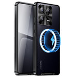 Xiaomi 13 Pro 5G Magnetiskt mobilskal Metallkant TPU Bakre Linsskydd Matt mobilskal