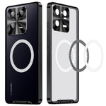 Xiaomi 13 Pro 5G Magnetiskt mobilskal Metallkant TPU Bakre Linsskydd Matt mobilskal