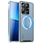 Xiaomi 13 Pro 5G Magnetiskt mobilskal Metallkant TPU Bakre Linsskydd Matt mobilskal