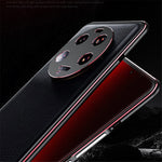 For Xiaomi 13 Ultra Anti-Scratch Phone Case PU Leather+Metal Frame Slim Shell with Camera Lens Cover