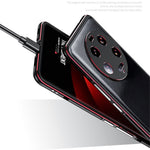 For Xiaomi 13 Ultra Anti-Scratch Phone Case PU Leather+Metal Frame Slim Shell with Camera Lens Cover