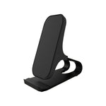 Trådløs opladerbeslag i aluminiumslegering, Qi-standard hurtigopladningsstanderholder