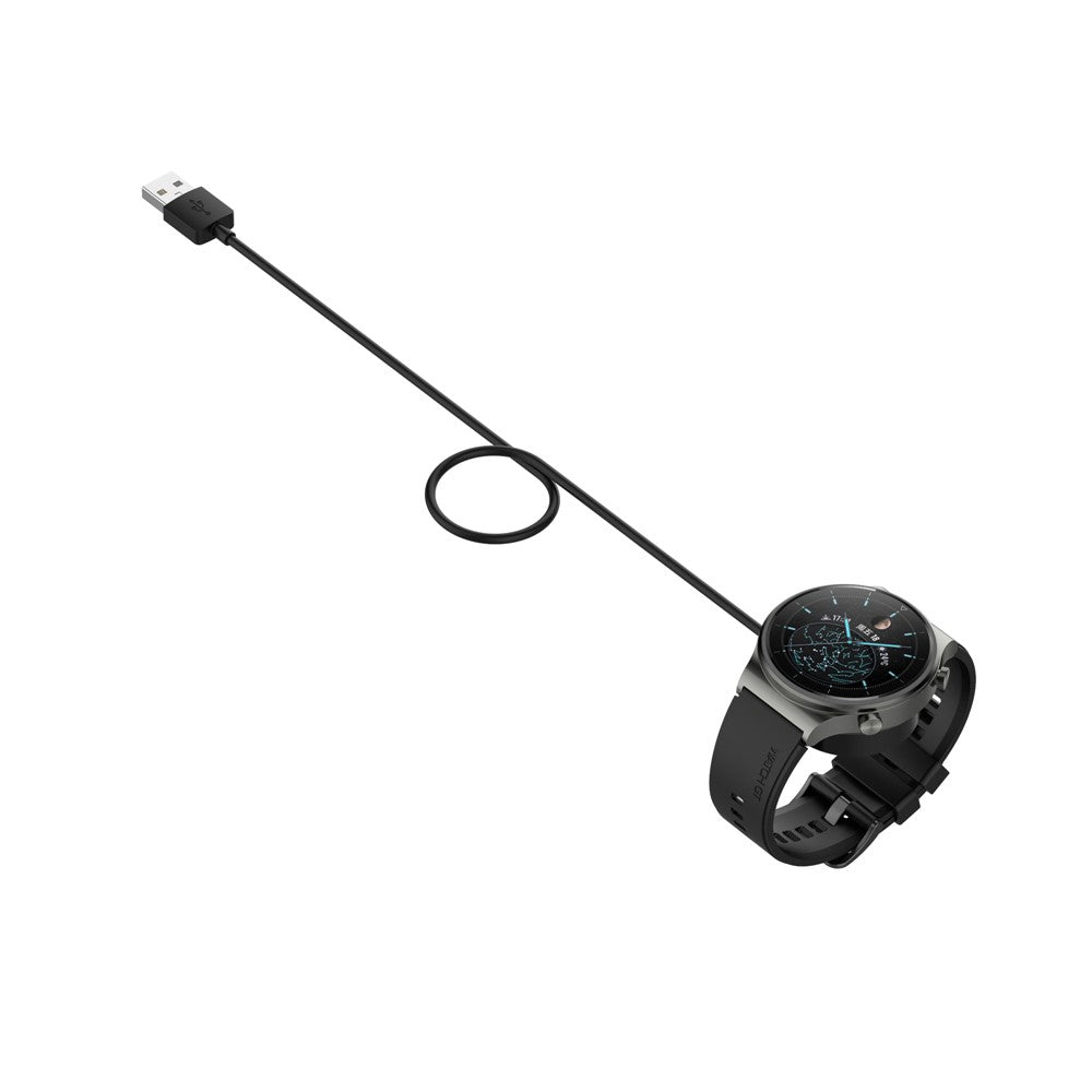 1 m USB-opladerkabel trådløs opladerdock til Huawei Watch GT 2 Pro / GT 2 Pro ECG / GT 2 Porsche Edition