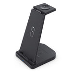 B12 Phone Smartwatch Bluetooth-compatible Earphone Wireless Charger Stand 3 in 1 Fast Charging Station