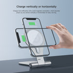 NILLKIN NKT11 Foldable Magnetic Wireless Fast Charger Phone Charging Stand Mount for iPhone