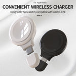 K1 Type-C Lightweight Portable Magnetic Wireless Charger for Apple Watch Series 1/2/3/4/5/6/SE/7