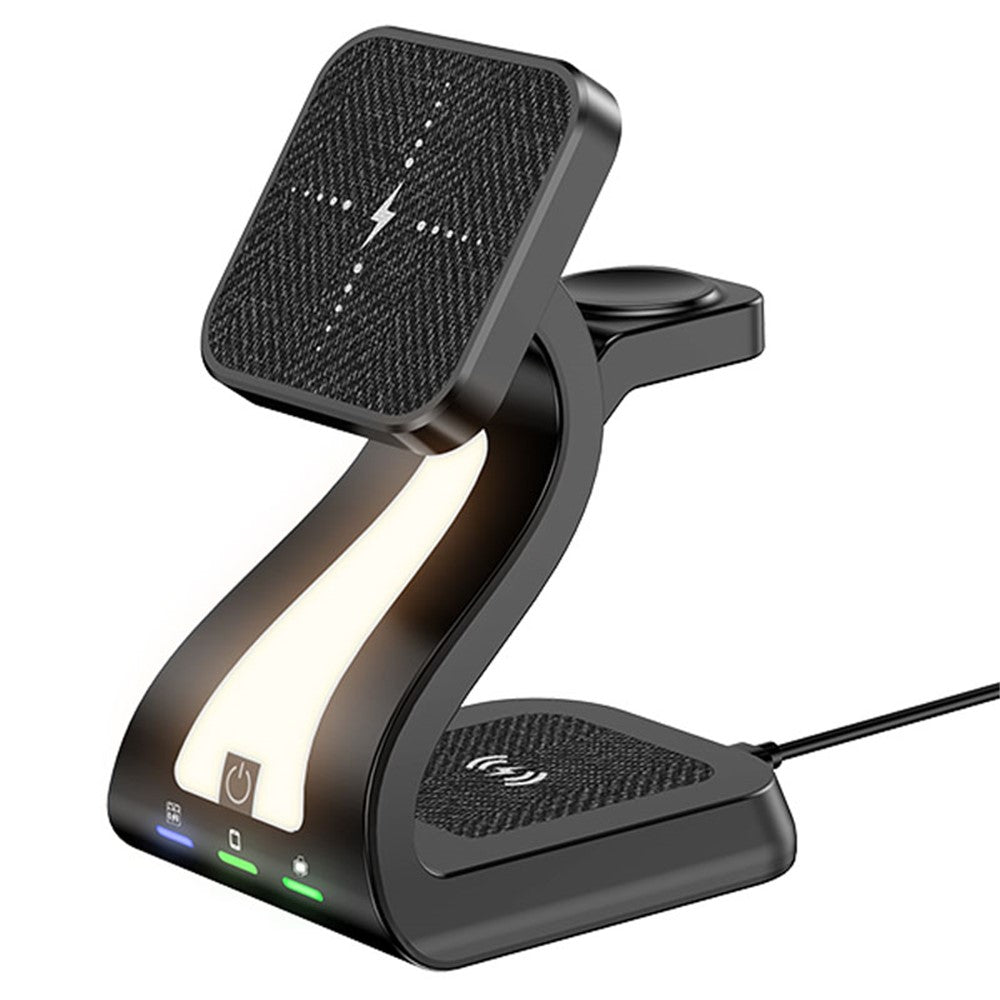 H20 Magnetic Wireless Charger Multifunction Phone Stand Wireless Charging Cellphone Charging Stand