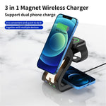 H20 Magnetic Wireless Charger Multifunction Phone Stand Wireless Charging Cellphone Charging Stand