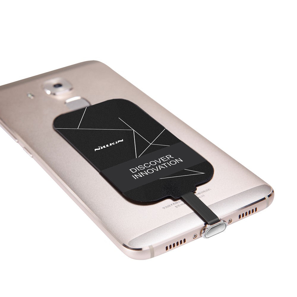 NILLKIN Slim Design Phone Charger Type-C Wireless Charger Fast Charging Receiver for Smartphones