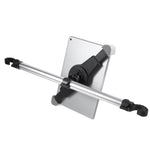 H55-1 Universal 360 Degree Rotating Car Headrest Mount Extendable 2-End Hooks Car Mount Holder for 7-11" Tablets