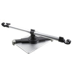 H55-1 Universal 360 Degree Rotating Car Headrest Mount Extendable 2-End Hooks Car Mount Holder for 7-11" Tablets
