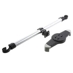 H55-1 Universal 360 Degree Rotating Car Headrest Mount Extendable 2-End Hooks Car Mount Holder for 7-11" Tablets