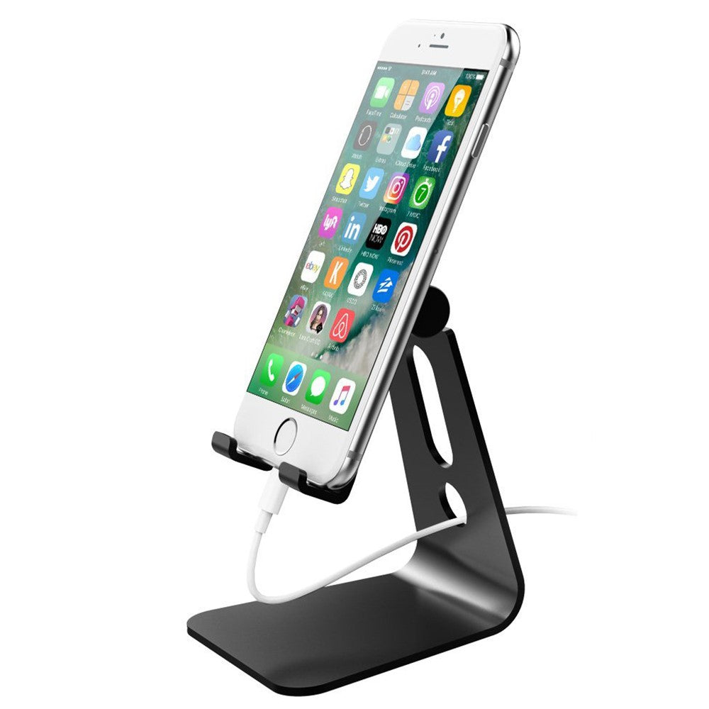 For 3.5-8 inch Phone Tablet Portable 270° Rotating Foldable Aluminum Stand Phone Holder Bracket