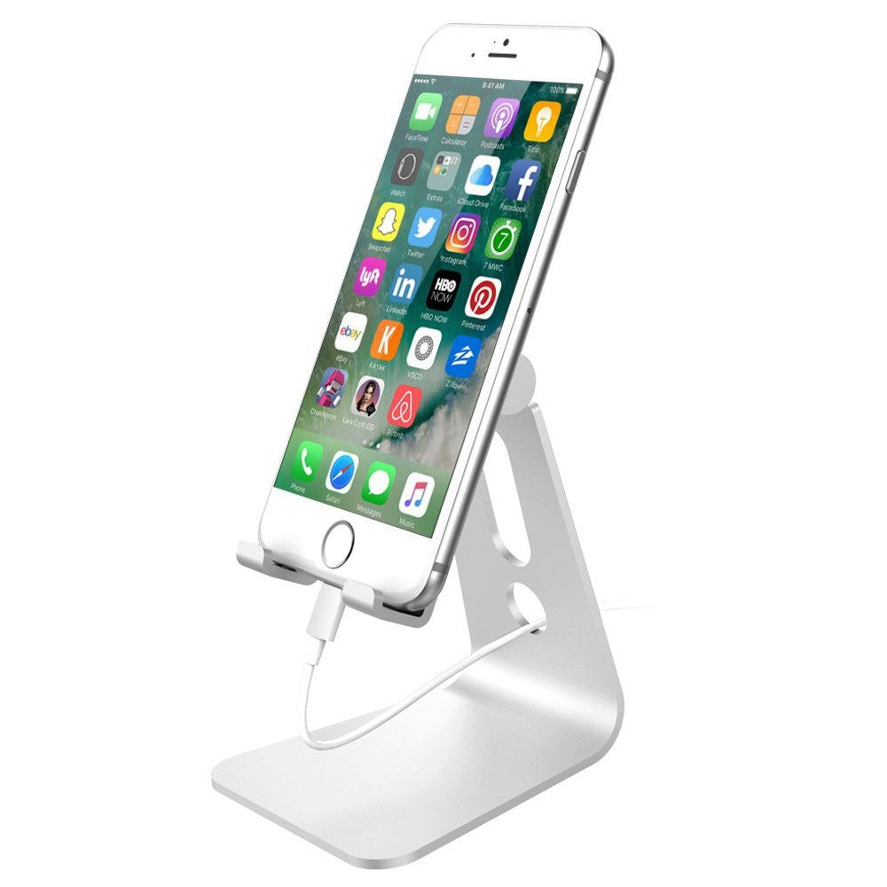 For 3.5-8 inch Phone Tablet Portable 270° Rotating Foldable Aluminum Stand Phone Holder Bracket