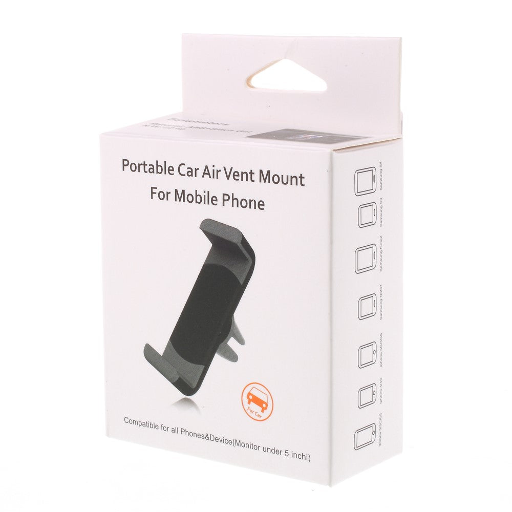 Retractable Car Air Vent Mount Phone Holder Bracket for Cellphones Within 5 Inch