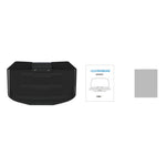 5W Qi Wireless Charger + Heads up Car Navigation Image Reflector HUD 2-in-1 Design for iPhone Samsung Huawei