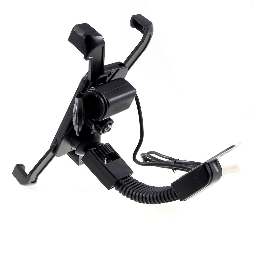 Universal Motorcycle Motorbike Mount Holder Handlebar Bracket Stand for 4-6 inch Smartphone