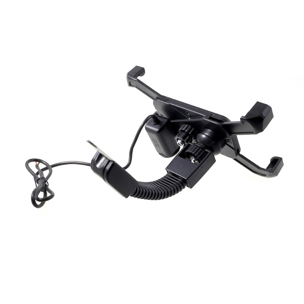 Universal Motorcycle Motorbike Mount Holder Handlebar Bracket Stand for 4-6 inch Smartphone
