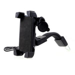 Universal Motorcycle Motorbike Mount Holder Handlebar Bracket Stand for 4-6 inch Smartphone