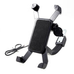 Universal Motorcycle Motorbike Mount Holder Handlebar Bracket Stand for 4-6 inch Smartphone