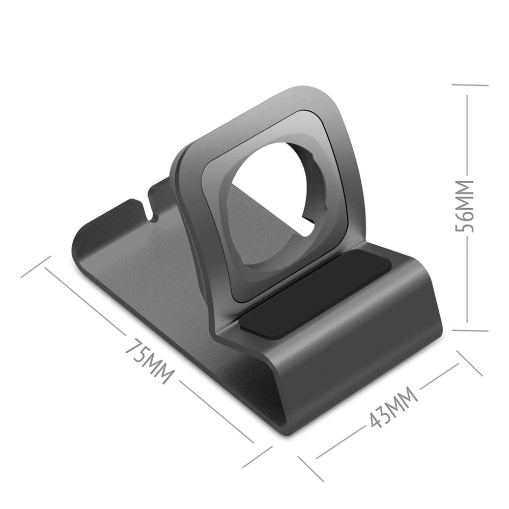 Aluminum Alloy Smart Watch Charging Station Dock Holder Stand for Apple Watch Series 3/2/1