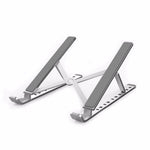 Foldable Aluminium Alloy Desktop Holder Stand for iPad 9.7 (2018), etc