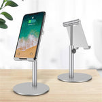 Aluminum Alloy Universal Phone Tablet Desktop Stand Holder 360 Degree Rotation Cellphone Bracket