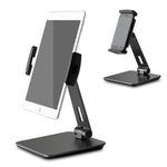 Foldable Rotary Aluminium Alloy 4-14 inch Phone Tablet Bracket Desktop Holder Stand