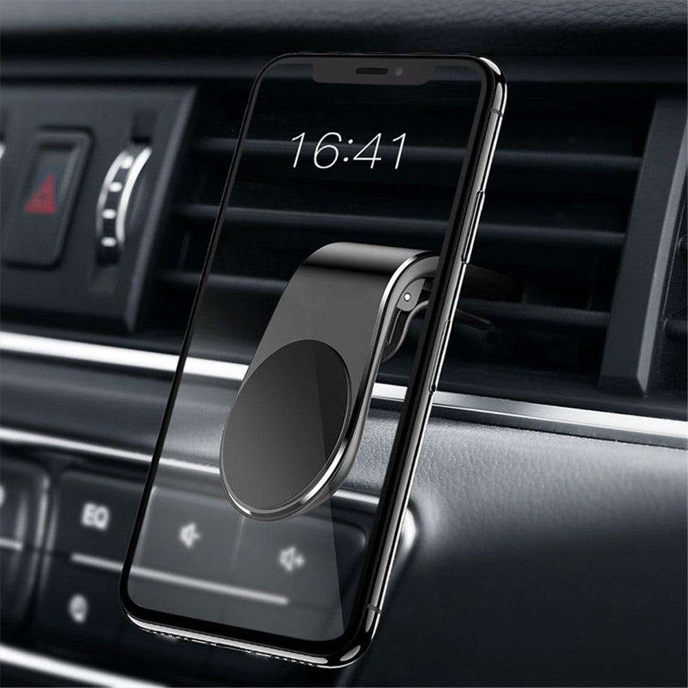 LEEHUR Car Adhesive Magnetic Air Vent Mount Smartphone Holder