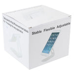 Height Adjustable Aluminum Alloy Desktop Stand Holder for iPad iPhone Tablet PC