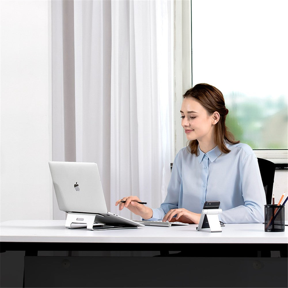 UPERGO Aluminum Computer Macbook Notebook iPad Flat Cooling Base