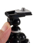 Octopus Tripod Octopus Bracket 360 Degree Rotation Mini Universal Mobile Phone Holder Stand Anti-Crack Phone Tripod Stand for Live Streaming Vlogging Video