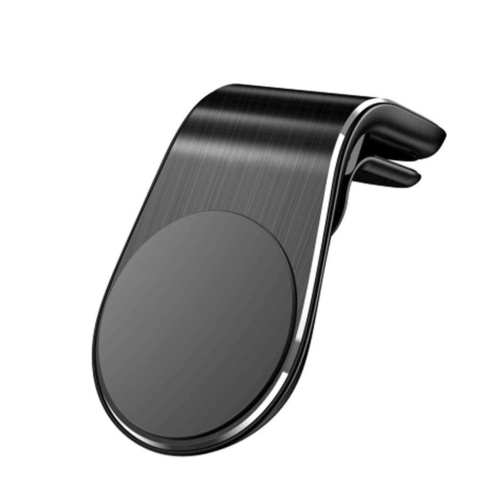 For iPhone Samsung Xiaomi L Shape Strong Magnetic Mobile Phone Support Car Air Vent Mount Phone Holder