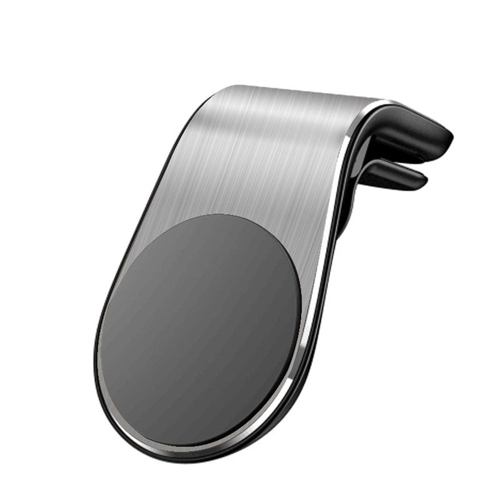 For iPhone Samsung Xiaomi L Shape Strong Magnetic Mobile Phone Support Car Air Vent Mount Phone Holder