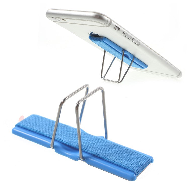 Elastic Band Finger Grip Phone Holder with Stand for Mobile Phones Tablets