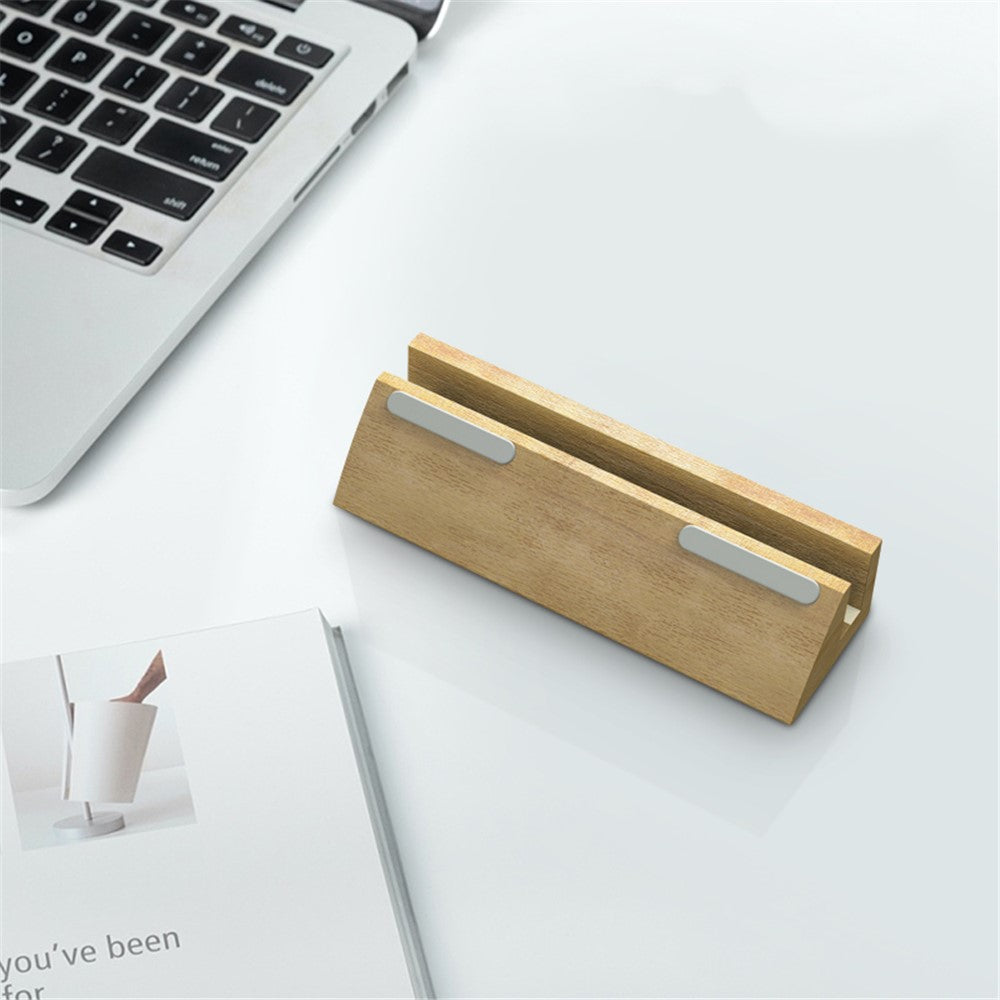 DIROSE Wooden Desktop Mount Stand for Notebook/Macbook