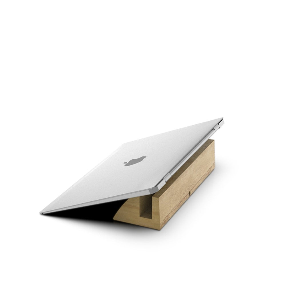DIROSE Wooden Desktop Mount Stand for Notebook/Macbook