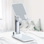 T4 Universal Height Adjustable Phone Tablet Holder Stand Portable Foldable Desktop Bracket