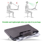 Z21 Aluminiumslegering Justerbar Laptop Stand Holder Foldbar Notebook Desktop Beslag