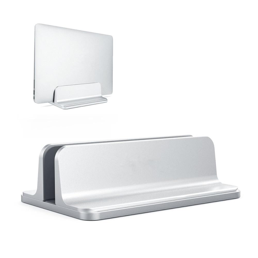Lodret laptopstativ Dock Station skrivebord aluminiumslegering stativ med justerbar bredde
