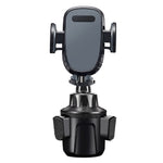Universal Adjustable Cup Holder Clamp Cradle Car Mount for iPhone Samsung