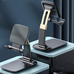 Foldable Desk Mobile Phone Holder Gravity Tablet Stand for Android iPhone iPad Air (2020)