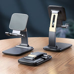 Foldable Desk Mobile Phone Holder Gravity Tablet Stand for Android iPhone iPad Air (2020)
