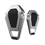 R-JUST 1 par skjoldformet foldbar bærbar holder til skrivebord Aluminiumlegering Notebook Stand
