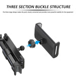 Foldable Car Mobile Phone Holder Tablet Stand Adjustable Back Seat Headrest Mount Bracket