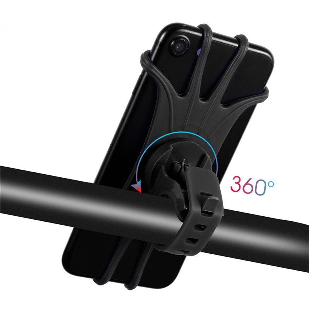 WEST BIKING Silicone Bicycle Phone Holder Motorcycle Mobile Phone Stand Mount for iPhone Samsung